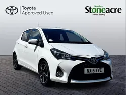 White Used 2015 Toyota Yaris Sport Hatchback | £7,000 (Fair price)