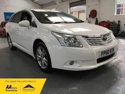 White Used 2010 Toyota Avensis Estate | £6,790 (A bit pricey)