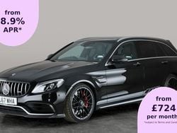 Black Used 2017 Mercedes C63 AMG Premium Estate | £36,270 (Good price)