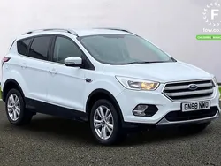 White Used 2018 Ford Kuga Zetec SUV | £10,599 (Good price)