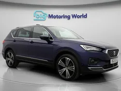 Blue Used 2021 Seat Tarraco XCELLENCE Lux SUV | £19,600 (Fair price)