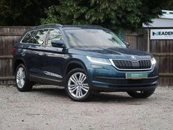 Petrol blue metallic Used 2021 Skoda Kodiaq SE L SUV | £24,495 (Fair price)