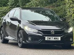 Black Used 2017 Honda Civic SR Hatchback | £8,995
