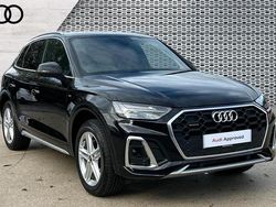Black Used 2024 Audi Q5 S-Line SUV | £34,316 (Fair price)