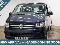 Blue Used 2018 VW Transporter Van | £27,945 (Expensive)