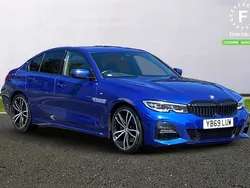 Blue Used 2019 BMW 320 M Sport Sedan | £18,699 (Fair price)