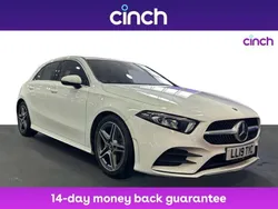 White Used 2019 Mercedes A180 AMG line Hatchback | £16,299 (Fair price)