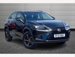 Graphite black Used 2018 Lexus NX300h Sport Line SUV | £21,795 (Good price)