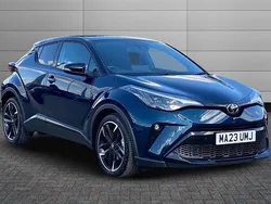 Midnight teal Used 2023 Toyota C-HR Sport SUV | £23,450 (A bit pricey)