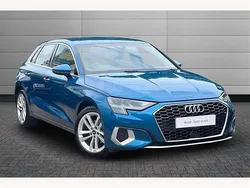 Atoll blue Used 2022 Audi A3 Comfort Hatchback | £22,850 (Fair price)
