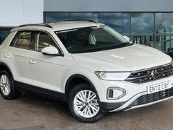 Grey Used 2023 VW T-Roc Life SUV | £21,352 (Fair price)