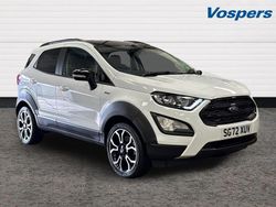 White Used 2022 Ford Ecosport Active SUV | £14,100 (Fair price)