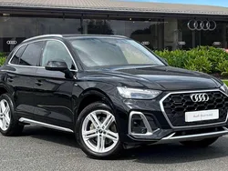 Black Used 2021 Audi Q5 S-Line SUV | £27,298 (Good price)