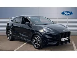Black Used 2024 Ford Puma ST-Line SUV | £17,555 (Fair price)