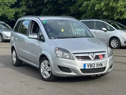 Silver Used 2012 Vauxhall Zafira MPV | £1,290 (Super price)