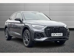 Grey Used 2024 Audi Q5 Sportback Black Edition SUV | £45,295 (A bit pricey)