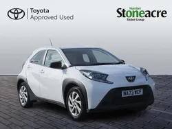 White Used 2023 Toyota Aygo PURE Hatchback | £12,000 (Fair price)