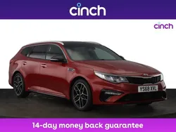 Red Used 2018 Kia Optima GT-Line S Estate | £13,999 (Fair price)