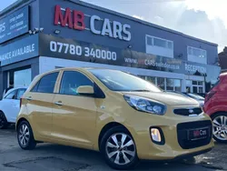 Yellow Used 2017 Kia Picanto 2 Hatchback | £4,390 (Fair price)