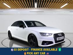 White Used 2019 Audi A4 Black Edition Sedan | £18,899 (Fair price)