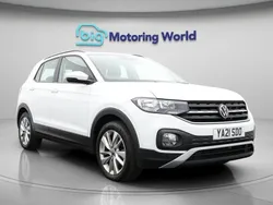 White Used 2021 VW T-Cross SE SUV | £14,500 (Good price)