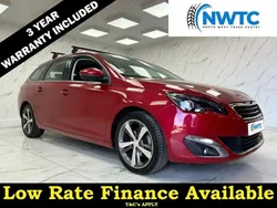 Red Used 2015 Peugeot 308 Allure Estate | £6,495 (Fair price)