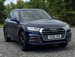 Blue Used 2018 Audi Q5 S-Line SUV | £22,495 (Super price)