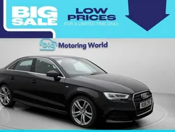 Black Used 2018 Audi A3 S-Line Sedan | £12,000 (Good price)