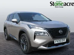 Silver New 2025 Nissan X-Trail Tekna SUV | £38,495 (Good price)