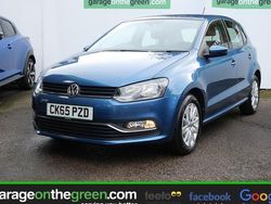 Blue Used 2015 VW Polo SE Hatchback | £10,495 (A bit pricey)