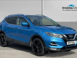 Blue Used 2017 Nissan Qashqai Tekna SUV | £11,000 (Fair price)