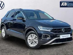 Black Used 2022 VW T-Roc Life SUV | £19,990 (Fair price)
