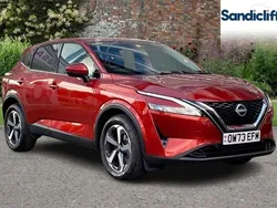Red Used 2021 Nissan Qashqai N-Connecta SUV | £18,900 (A bit pricey)