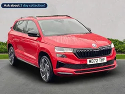 Red Used 2023 Skoda Karoq SportLine SUV | £24,480 (Fair price)