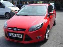 Red Used 2012 Ford Focus Titanium Hatchback | £3,495 (Fair price)