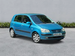 Blue Used 2003 Hyundai Getz Hatchback | £1,425 (Good price)