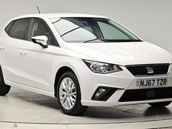 White Used 2017 Seat Ibiza SE Hatchback | £8,980 (Fair price)