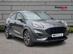 Magnetic grey Used 2023 Ford Puma ST-Line SUV | £18,495 (Fair price)