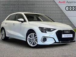 White Used 2021 Audi A3 e-tron Sport Hatchback | £17,722 (Good price)