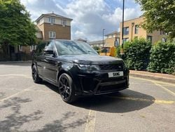 Black Used 2021 Land Rover Range Rover Sport SVR SUV | £53,850 (Fair price)