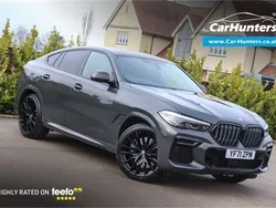 Grey Used 2021 BMW X6 M Sport SUV | £45,995 (Fair price)