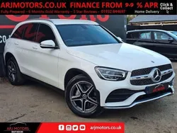 White Used 2019 Mercedes GLC220 AMG line Estate | £23,500 (Super price)