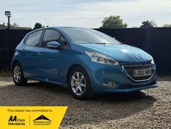 Blue Used 2012 Peugeot 208 Active Hatchback | £3,990 (Fair price)