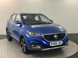 Blue Used 2018 MG ZS Exclusive Sedan | £10,595 (Fair price)