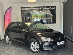 Black Used 2015 VW Golf VII Match Hatchback | £9,590 (Fair price)