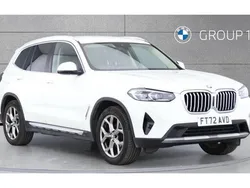 White Used 2022 BMW X3 xLine SUV | £32,850 (Good price)