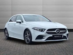White Used 2021 Mercedes A180 Executive Hatchback | £19,500 (Fair price)