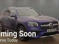 Blue Used 2022 Mercedes GLB200 AMG line SUV | £28,699 (Fair price)