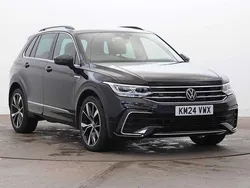 Black Used 2024 VW Tiguan R-line Edition SUV | £31,989 (Fair price)