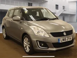 Grey Used 2015 Suzuki Swift SZ3 Hatchback | £3,495 (Good price)